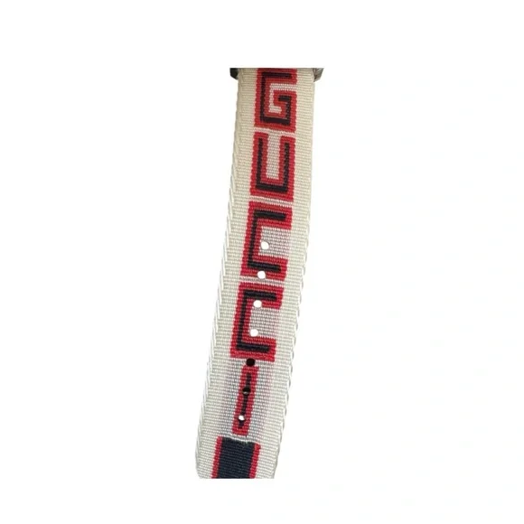 Gucci G-Timeless 38mm White/Red/Blue Unisex Watch.Model Number YA1264071 NWT